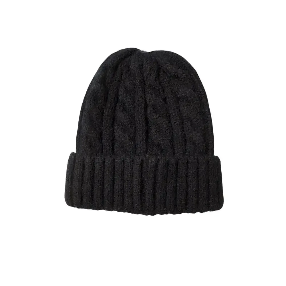 Ed Hardy Knit winter Beanie Hat, black with Ed Hardy tiger logo, New with tags
